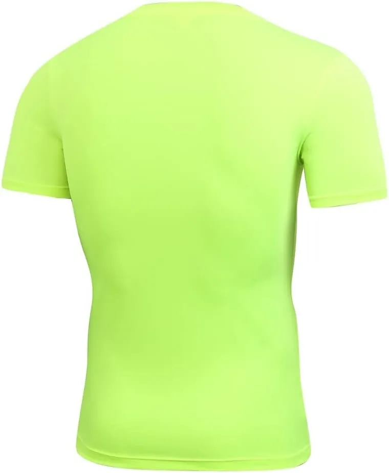 1 or 2 Pack Men's Compression Shirts Short Sleeve, Workout T-Shirt Quick Dry Baselayer Sport Shirt Running Tops
