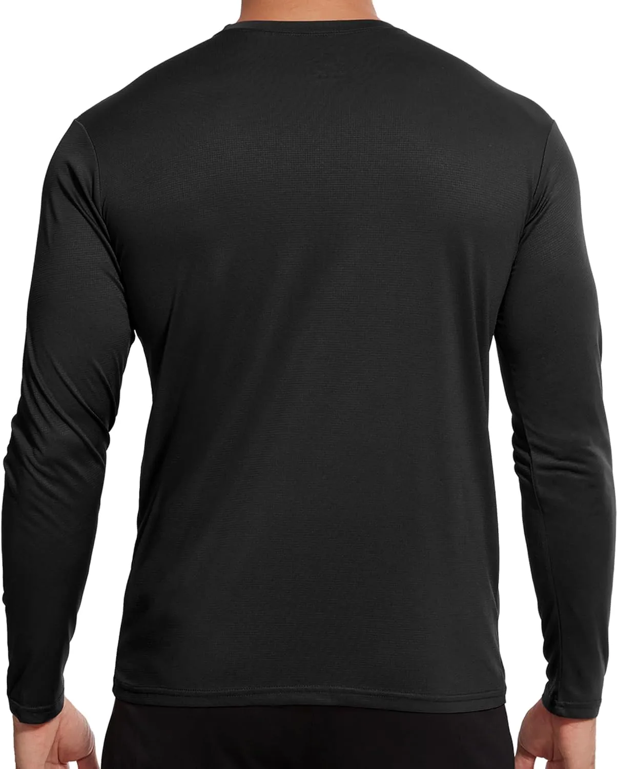 6/7 Pack Men Dry Fit Workout Long Sleeve Athletic Gym UPF SPF UV Sun Protection Quick Dry Lightweight Shirts