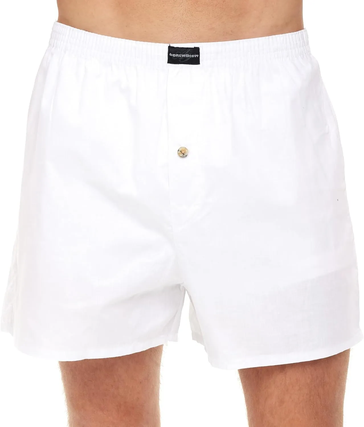 Andrew Scott Men's Cotton Blend Boxer Shorts |Big Man| Sizes S to 6XL - Multi & Bulk Packs