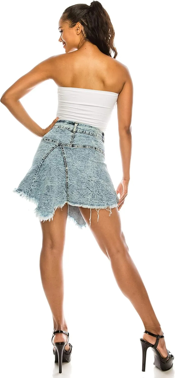 Aphrodite Skirt for Women - Casual Fashion Jeans Skirt