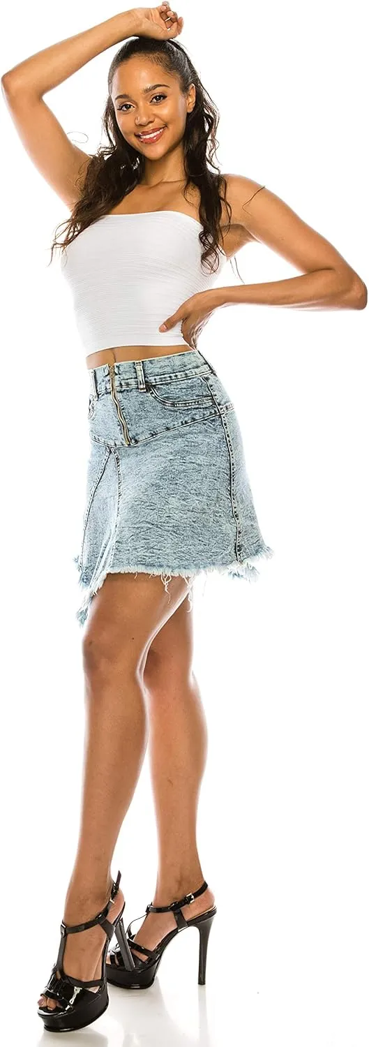 Aphrodite Skirt for Women - Casual Fashion Jeans Skirt