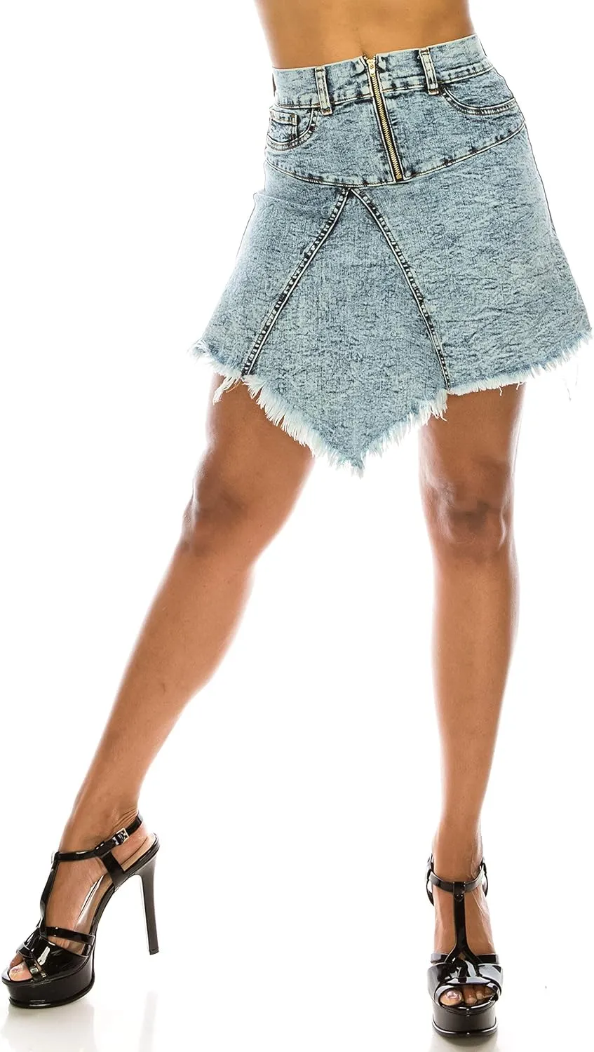 Aphrodite Skirt for Women - Casual Fashion Jeans Skirt