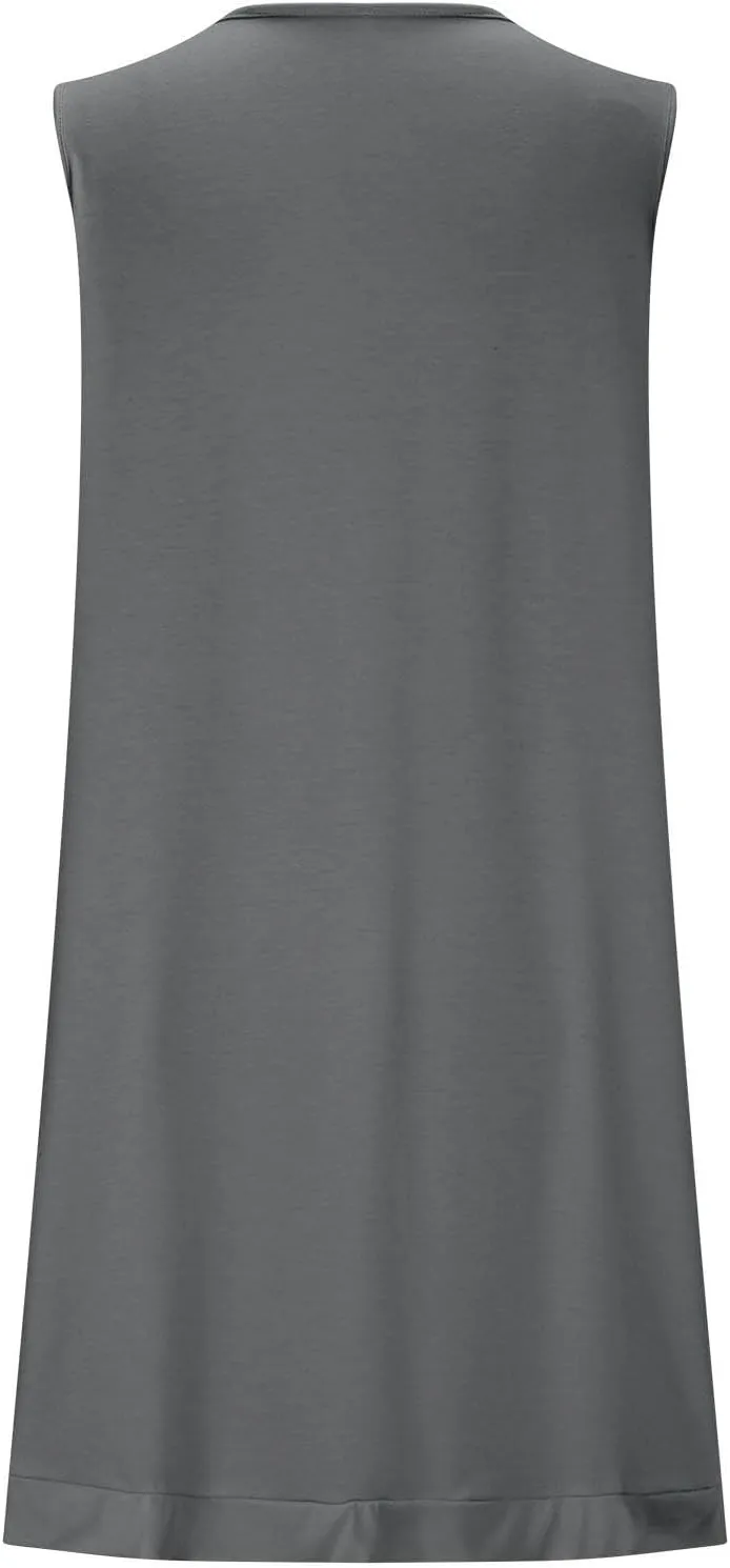 Beach Dresses for Women 2025 Vacation Sexy Mini Sundress Comfortable Soft Dress Summer Casual Loose Midi Dresses