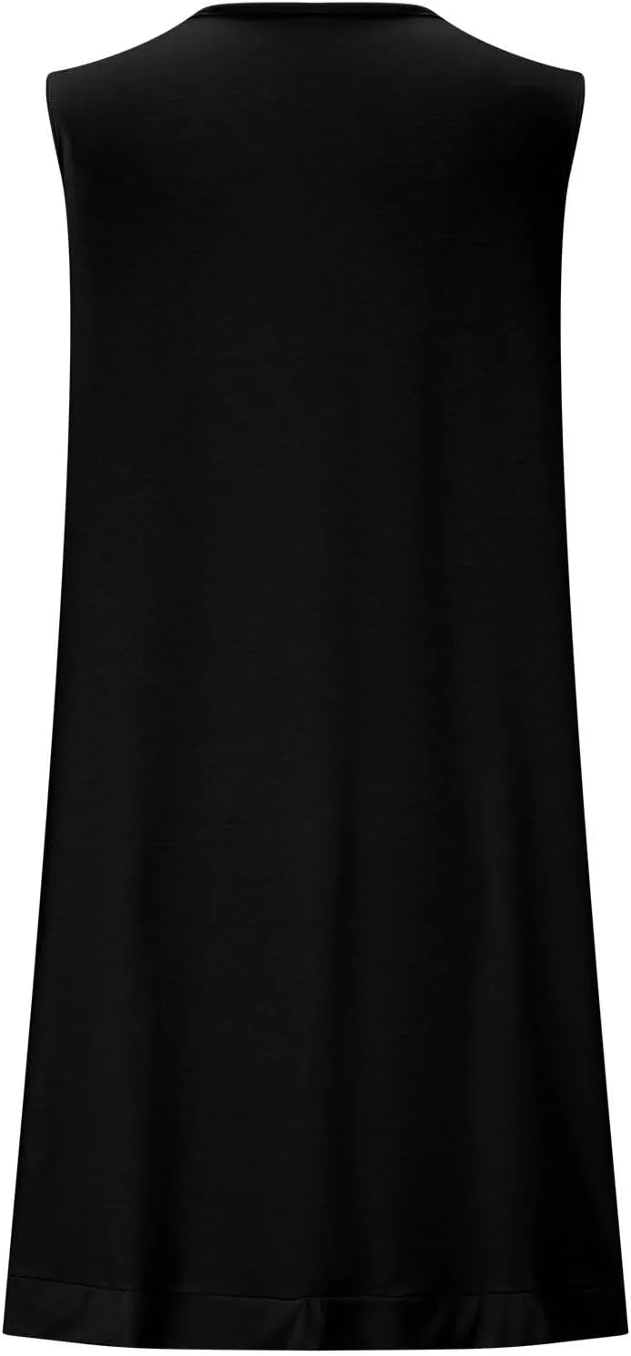 Beach Dresses for Women 2025 Vacation Sexy Mini Sundress Comfortable Soft Dress Summer Casual Loose Midi Dresses