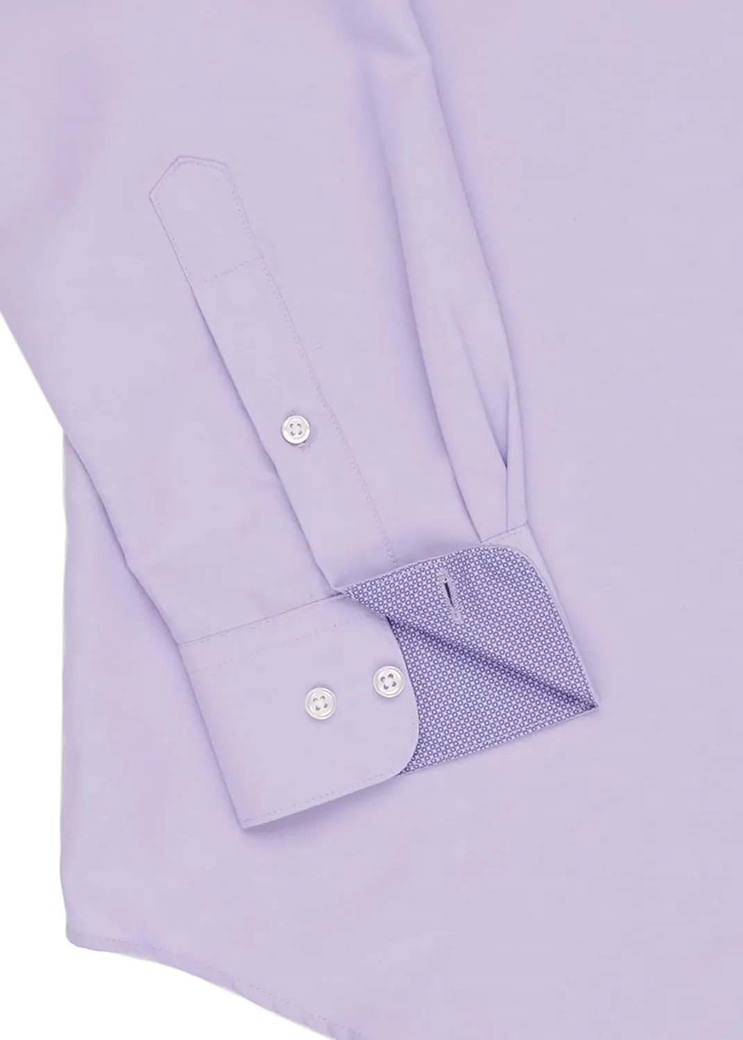 Calabrum Mens Long Sleeve Wrinkle Free Performance Dress Shirt