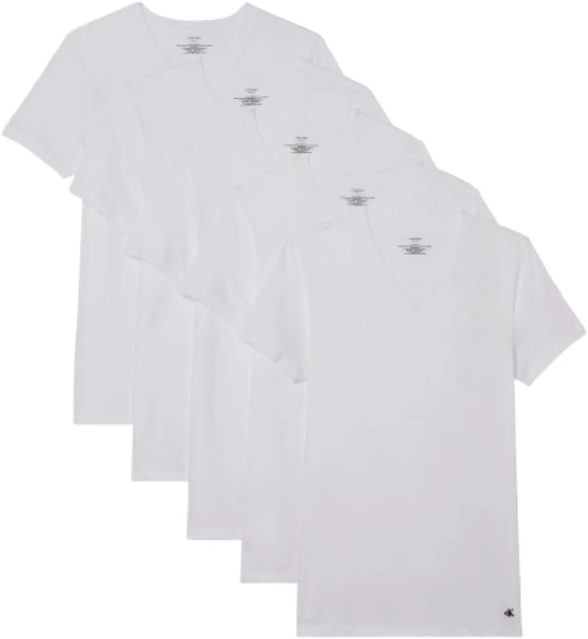 Calvin Klein Men's Cotton Classics 5-Pack Undershirts