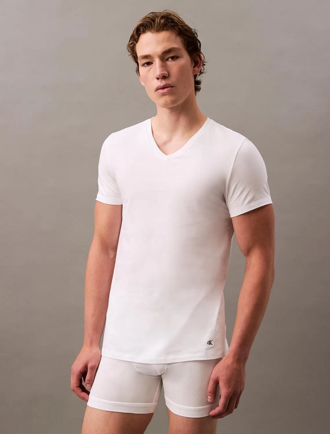 Calvin Klein Men's Cotton Classics 5-Pack Undershirts