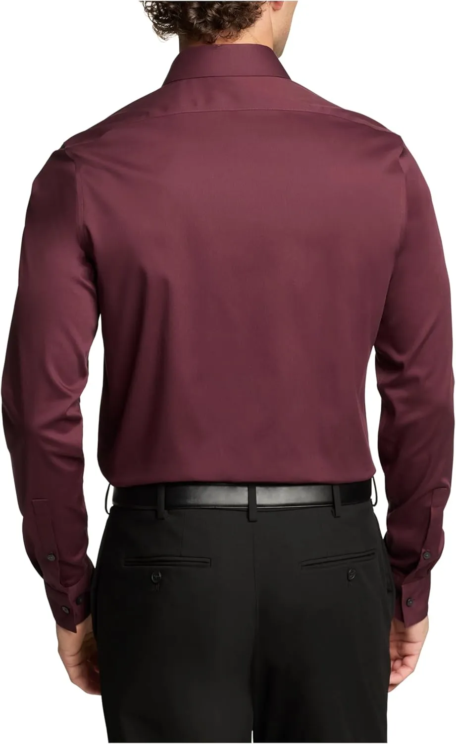 Calvin Klein Men's Dress Shirt Slim Fit Modern Pincord