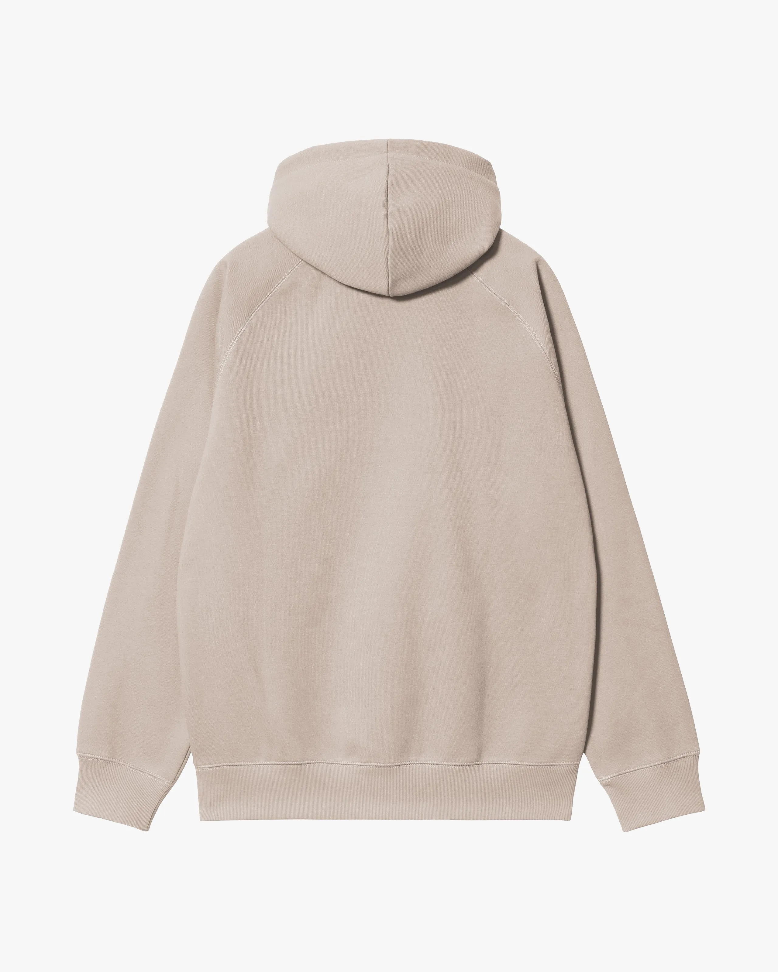 Carhartt WIP Hooded Chase Sweat - Dusky Beige / Gold
