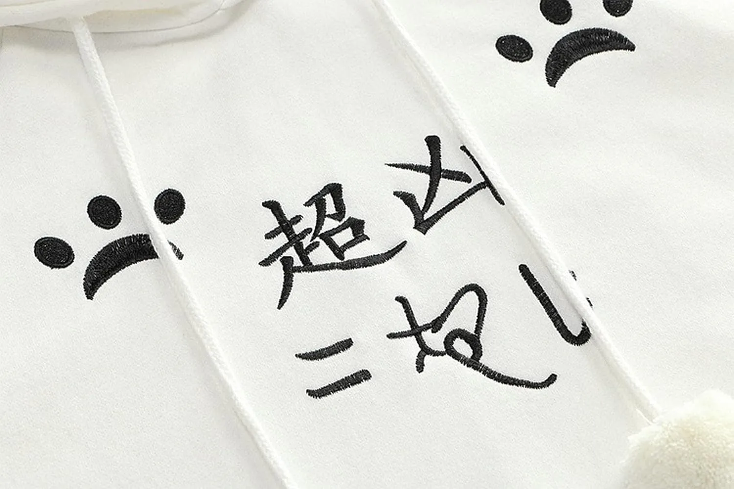 Cat Ears Women Kawaii Hoodie Cloak Anime Cute Aesthetic Japanese Cat Paw Harajuku Cartoon Cosplay Y2K Alternative Top