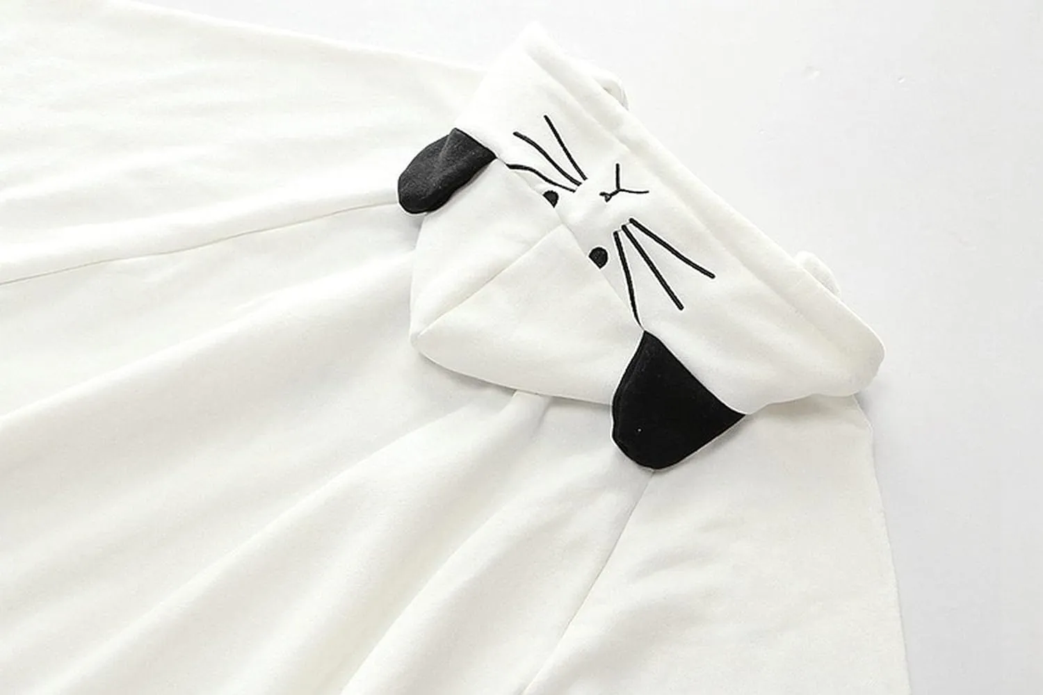 Cat Ears Women Kawaii Hoodie Cloak Anime Cute Aesthetic Japanese Cat Paw Harajuku Cartoon Cosplay Y2K Alternative Top