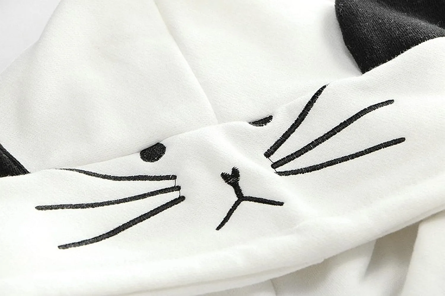 Cat Ears Women Kawaii Hoodie Cloak Anime Cute Aesthetic Japanese Cat Paw Harajuku Cartoon Cosplay Y2K Alternative Top