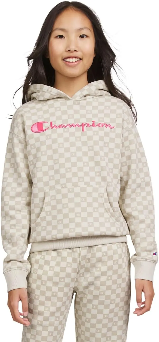 Champion Girls Hoodie Sweatshirt Zip Up Fleece Athletic Hoodie for Girl Clothing