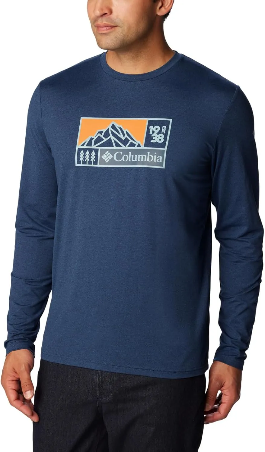 Columbia Men's Tech Trail Ls Graphic