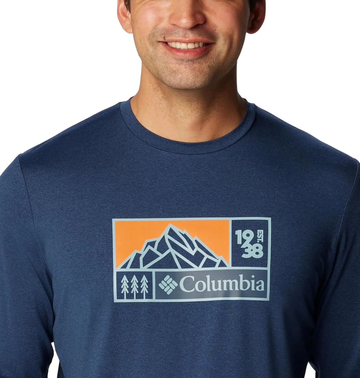 Columbia Men's Tech Trail Ls Graphic