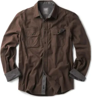 CQR Men's All Cotton Flannel Shirt, Long Sleeve Casual Button Down Plaid Shirt, Brushed Soft Outdoor Tactical Work Shirts