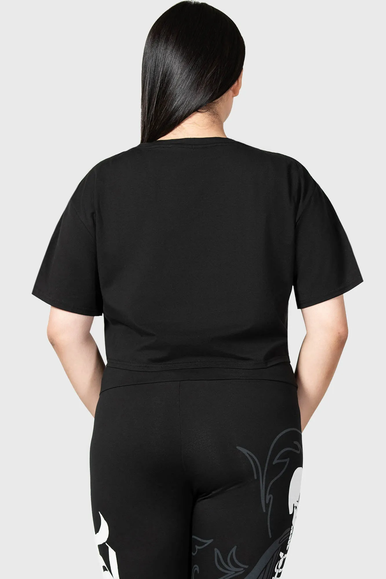 Danse Macabre Crop Top - Resurrect