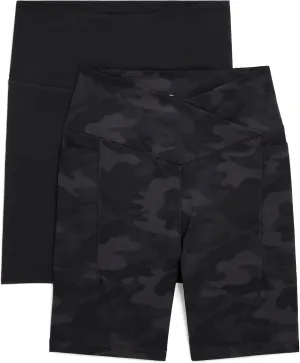 Danskin Women's 2-Pack 7" Active Bike Shorts