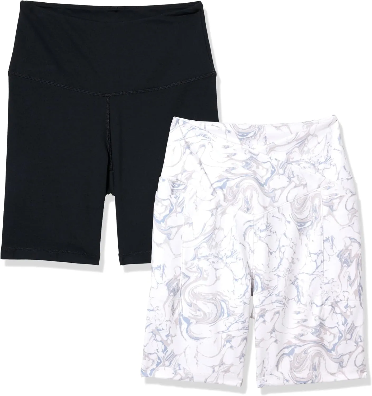 Danskin Women's 2-Pack 7" Active Bike Shorts