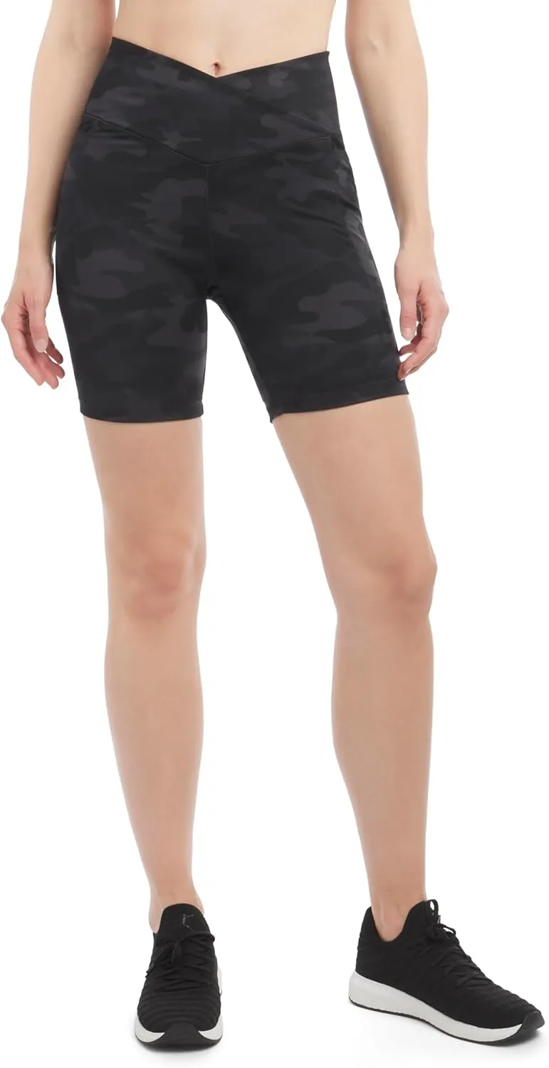 Danskin Women's 2-Pack 7" Active Bike Shorts