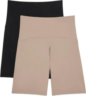 Danskin Women's Active 2-Pack Energize 7" Bike Shorts