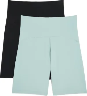 Danskin Women's Active 2-Pack Energize 7" Bike Shorts