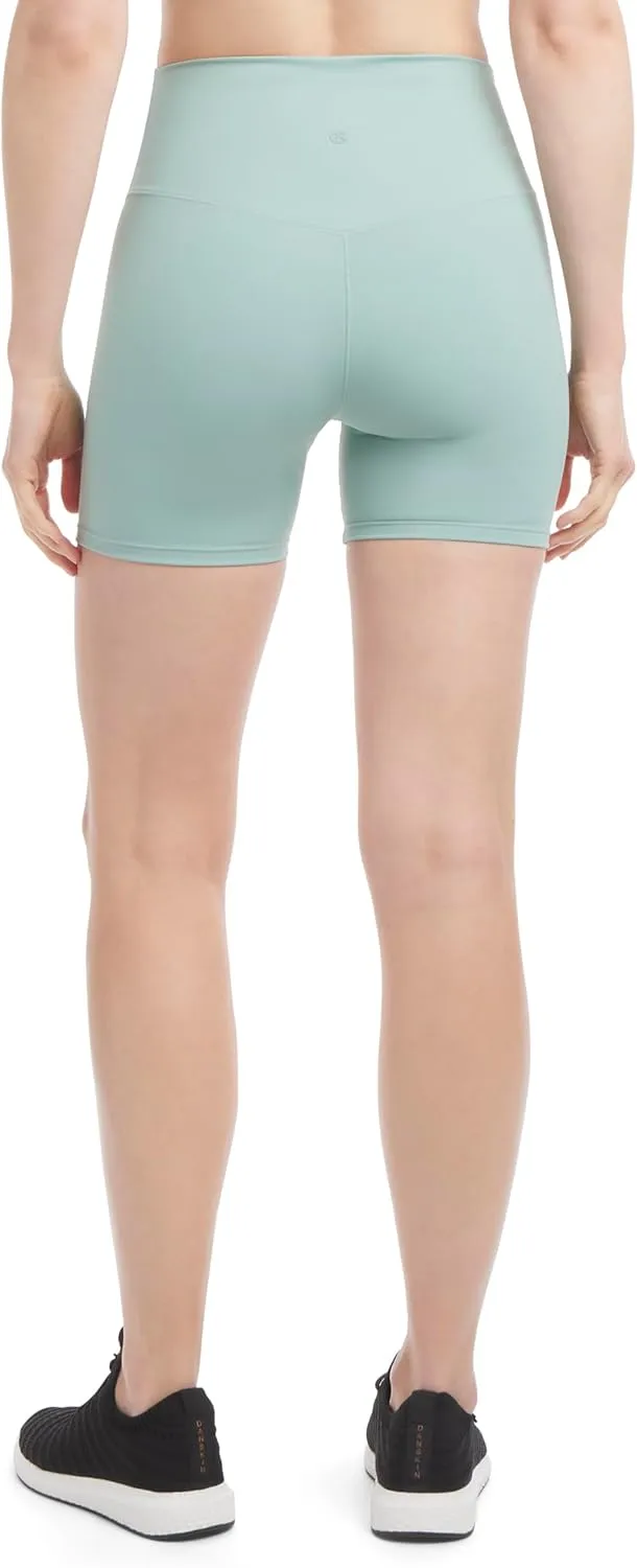 Danskin Women's Active 2-Pack Motivate 5" Bike Shorts