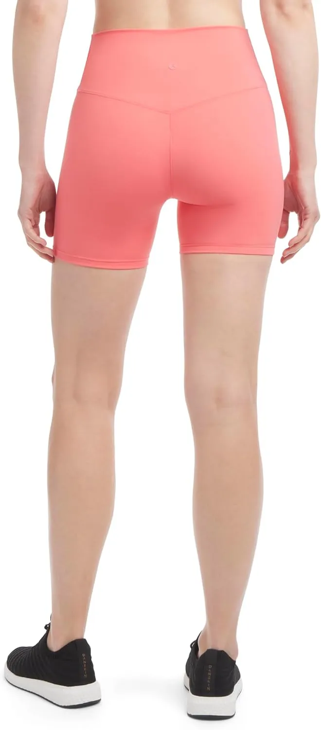 Danskin Women's Active 2-Pack Motivate 5" Bike Shorts