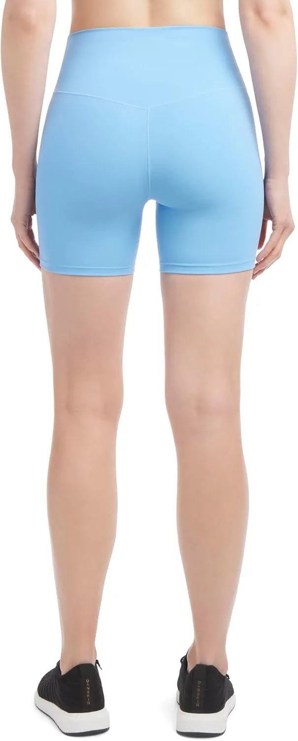 Danskin Women's Active 2-Pack Motivate 5" Bike Shorts