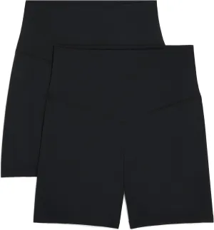 Danskin Women's Active 2-Pack Motivate 5" Bike Shorts