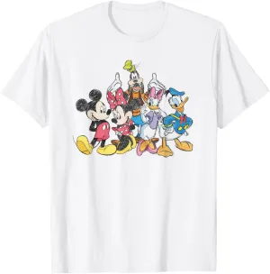 Disney Mickey Mouse and Friends Short Sleeve T-Shirt
