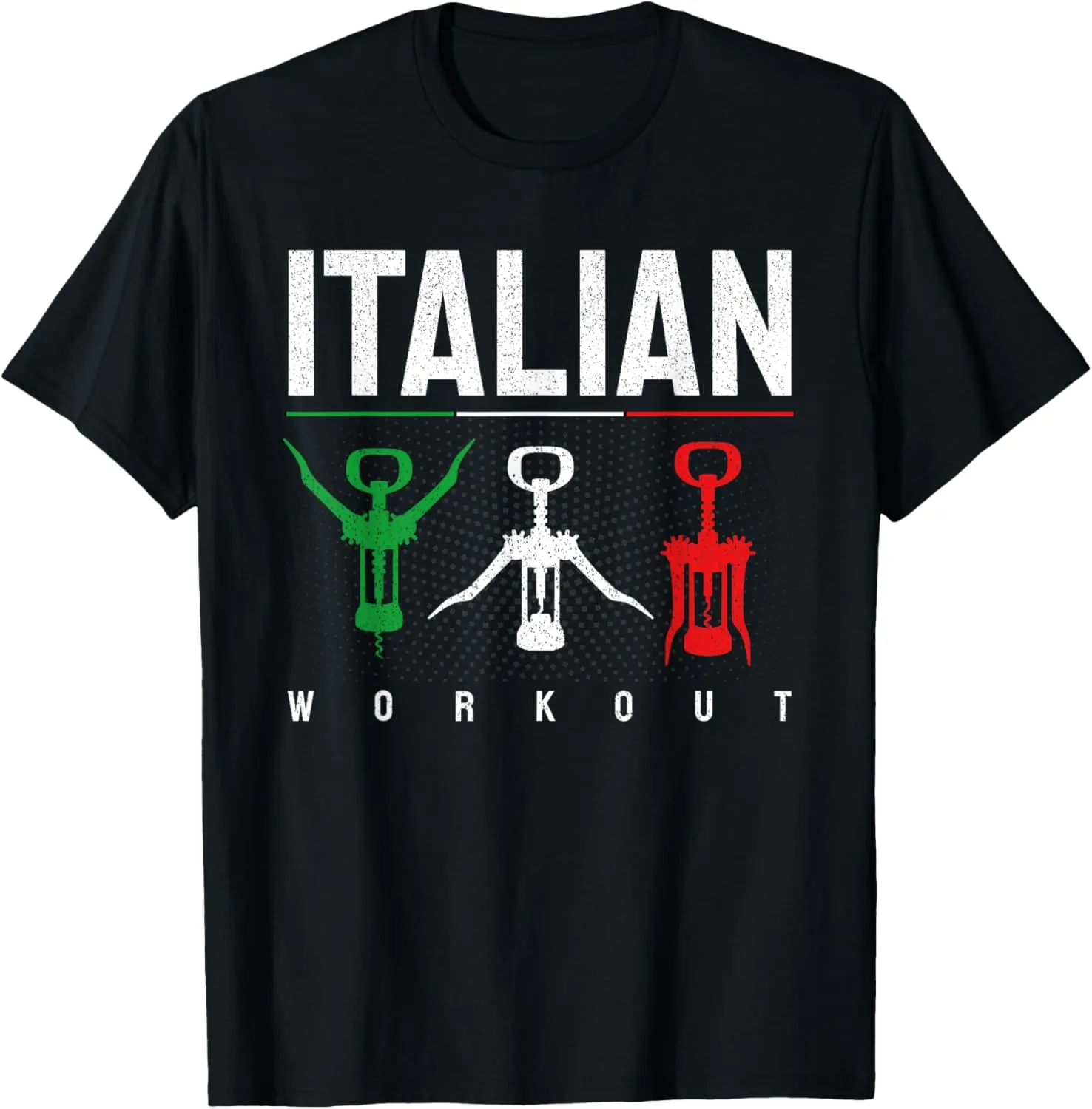 Funny Italy Pun Italian Workout Men & Women T-Shirt