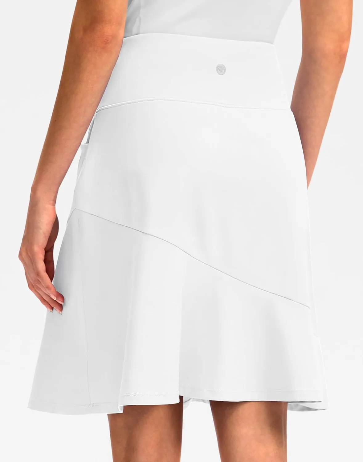 G Gradual Skorts Skirts for Women with 5 Pockets 20" Knee Length Golf Skirt Modest Long Tennis Athletic Skirts for Women
