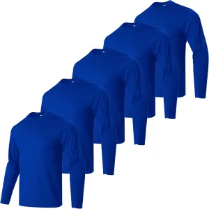 Gary Com Men Long Sleeve T-Shirts Pack Quick Dry Athletic Running Activewear Workout Tee UPF 50  Sun Protection Shirt for Men