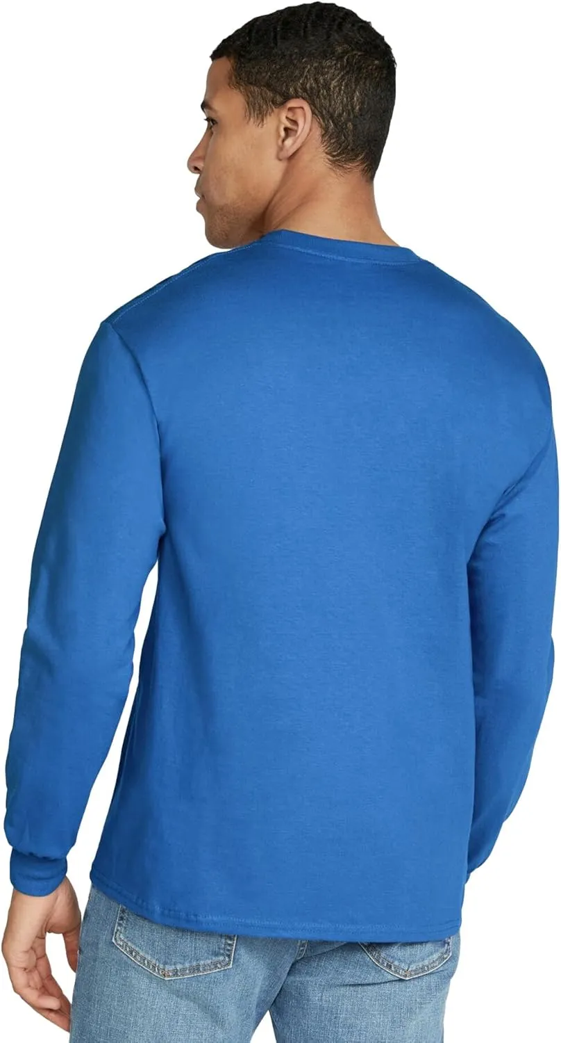 Gildan Adult Ultra Cotton Long Sleeve T-Shirt, Style G2400, Multipack