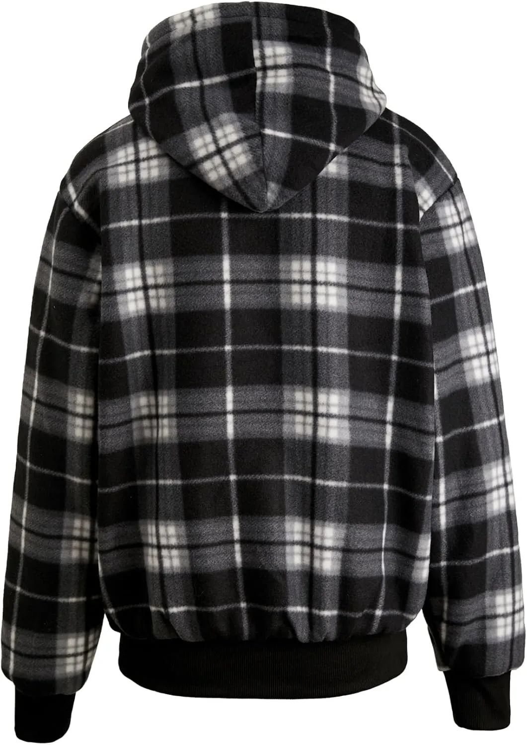 Heavyweight Hoodies for Men Jackets Comfy Sherpa Lined Zip Up Hoodie Coats with Pockets Outerwear