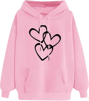 Hoodies for Women Oversized Sweatshirt Trendy Queen Hoodie Cute Hoodies Graphic Hoodies Casual Comfy Fall Outfits