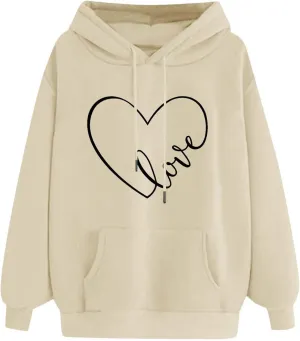 Hoodies for Women Oversized Sweatshirt Trendy Queen Hoodie Cute Hoodies Graphic Hoodies Casual Comfy Fall Outfits