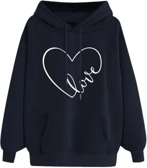 Hoodies for Women Oversized Sweatshirt Trendy Queen Hoodie Cute Hoodies Graphic Hoodies Casual Comfy Fall Outfits