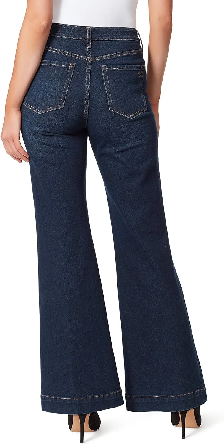 Jessica Simpson Women's True Love Trouser Wide Leg Jean