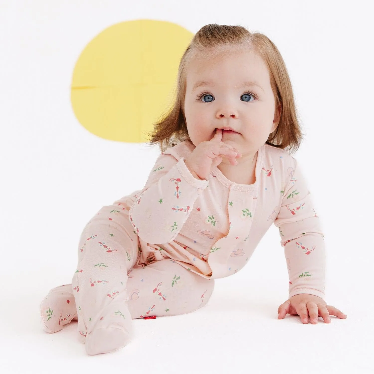 Magnetic Me Rodeo Drive Pink Modal Magnetic Parent Favorite Footie