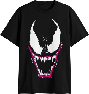 Marvel Venom Eddie Brock Face Spider-Man Villain T-Shirt