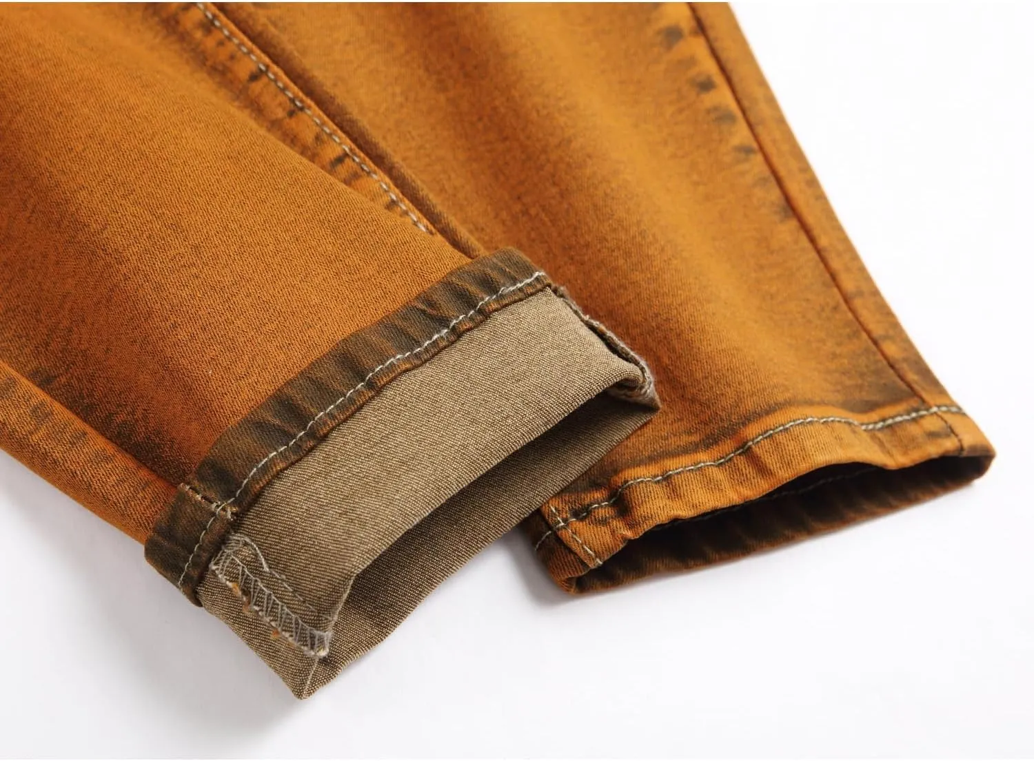 Men's Slim Fit Stretch Jean Blue Or Black Comfortable Soft Ripped Pants Demin