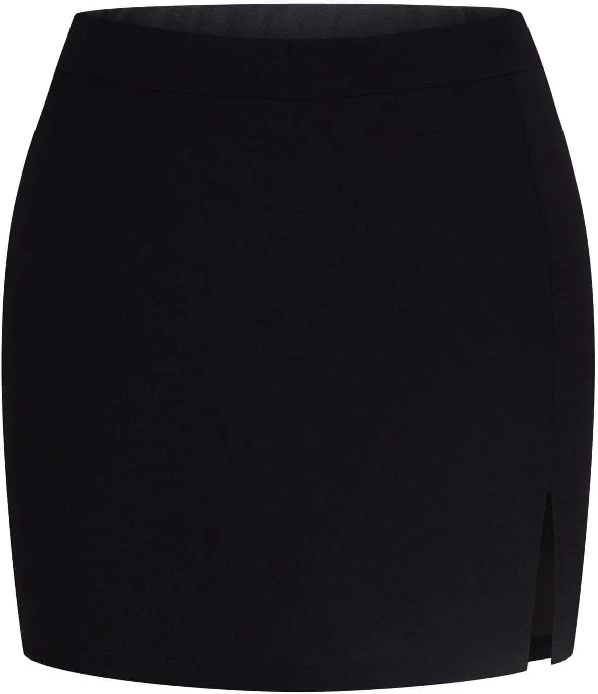 Mini Skirt Women High Waist Slit Bodycon Night Out Party Vacation Daily