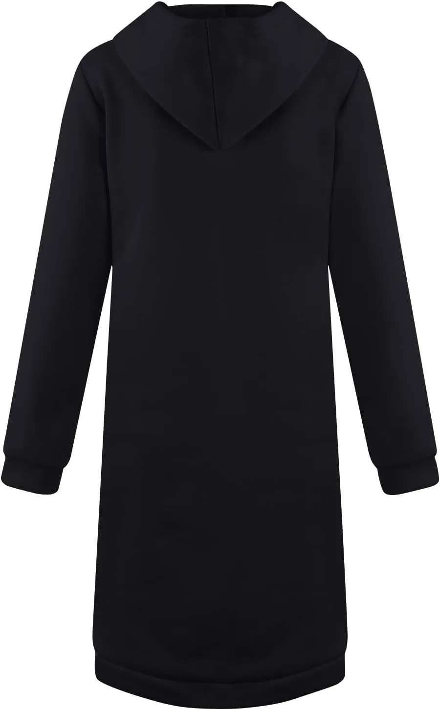NBXNZWF Women's Zip Up Hoodies 2025 Fall Casual Oversized Fleece Long Tunic Long Sleeve Sweatshirts Jackets With Pockets