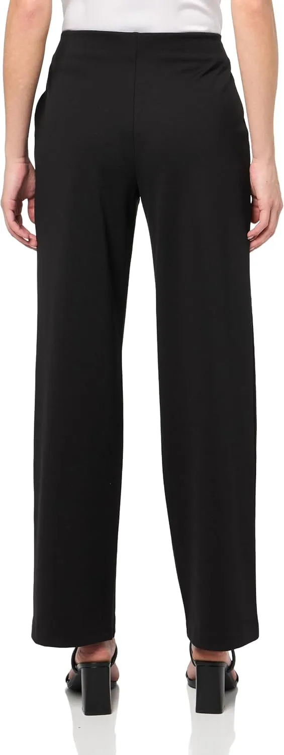 NIC ZOE Women's 30.5" Lenox Wide Leg Drapey Ponte Pant