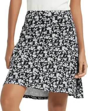 NOOYME 20" Skorts for Women Athletic Modest with Pockets Knee Length Tennis Golf Skirts