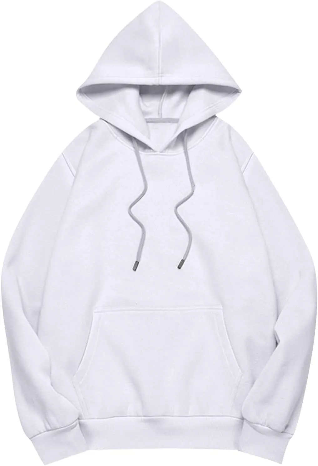 Oversized Hoodies for Women Drop Shoulder Striped Fleece Sweatshirts 2024 Plus Size Pullover Tops Trendy Outfits