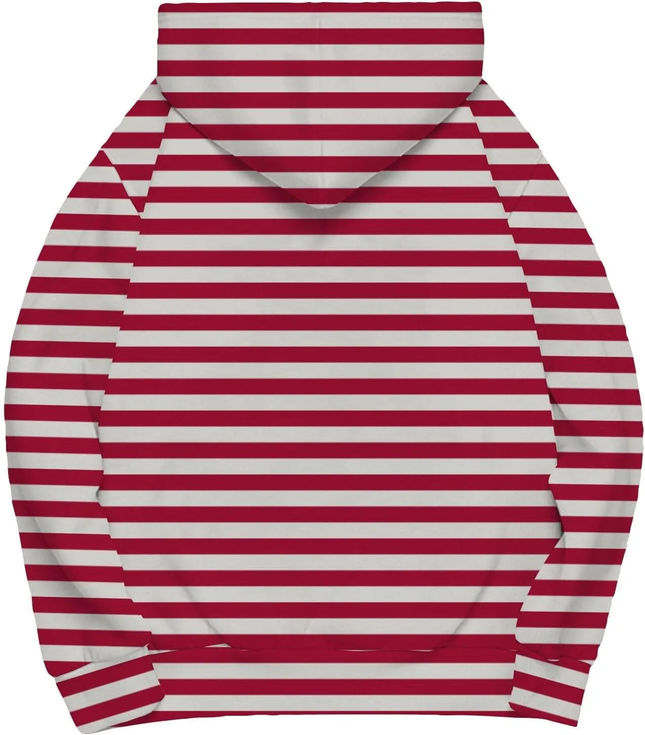 Oversized Hoodies for Women Drop Shoulder Striped Fleece Sweatshirts 2024 Plus Size Pullover Tops Trendy Outfits