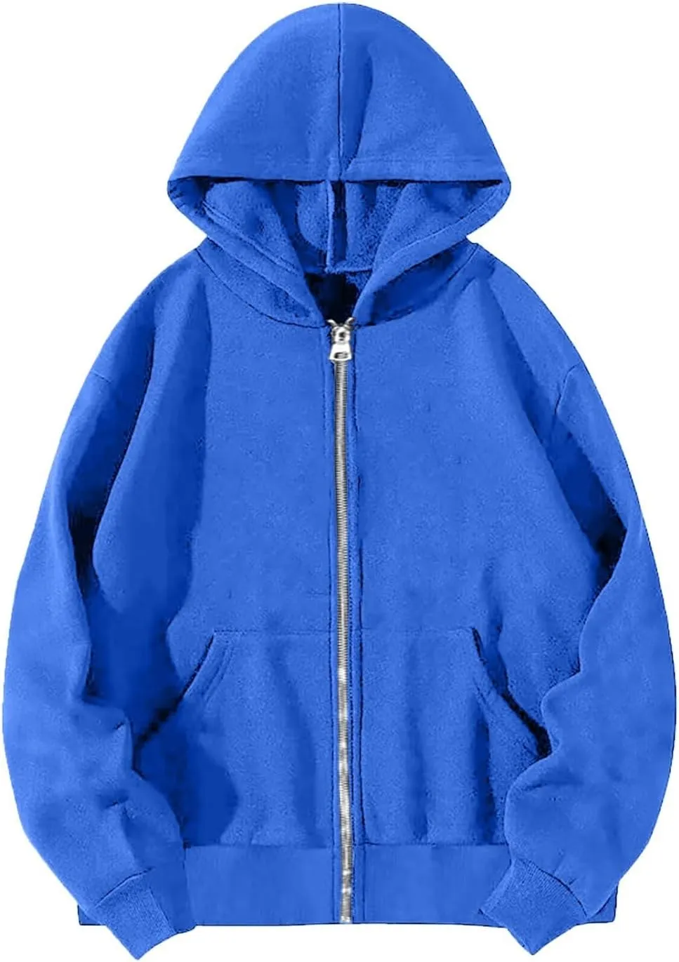 Oversized Hoodies for Women Trendy Plus Size Long Sleeve Cute Zip Up Sweatshirts Y2k Casual Fall Fashion 2024 Clothes
